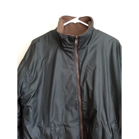 Columbia Men's Black Brown Reversible Softshell Tech Jacket L - Picture 10 of 14